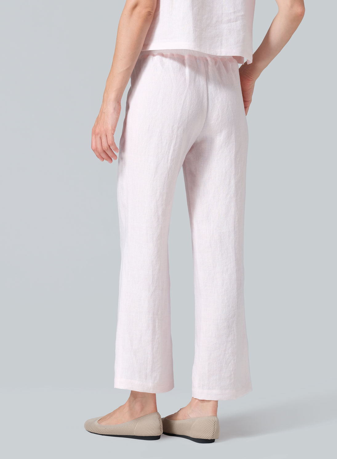 Linen Straight Leg Pants