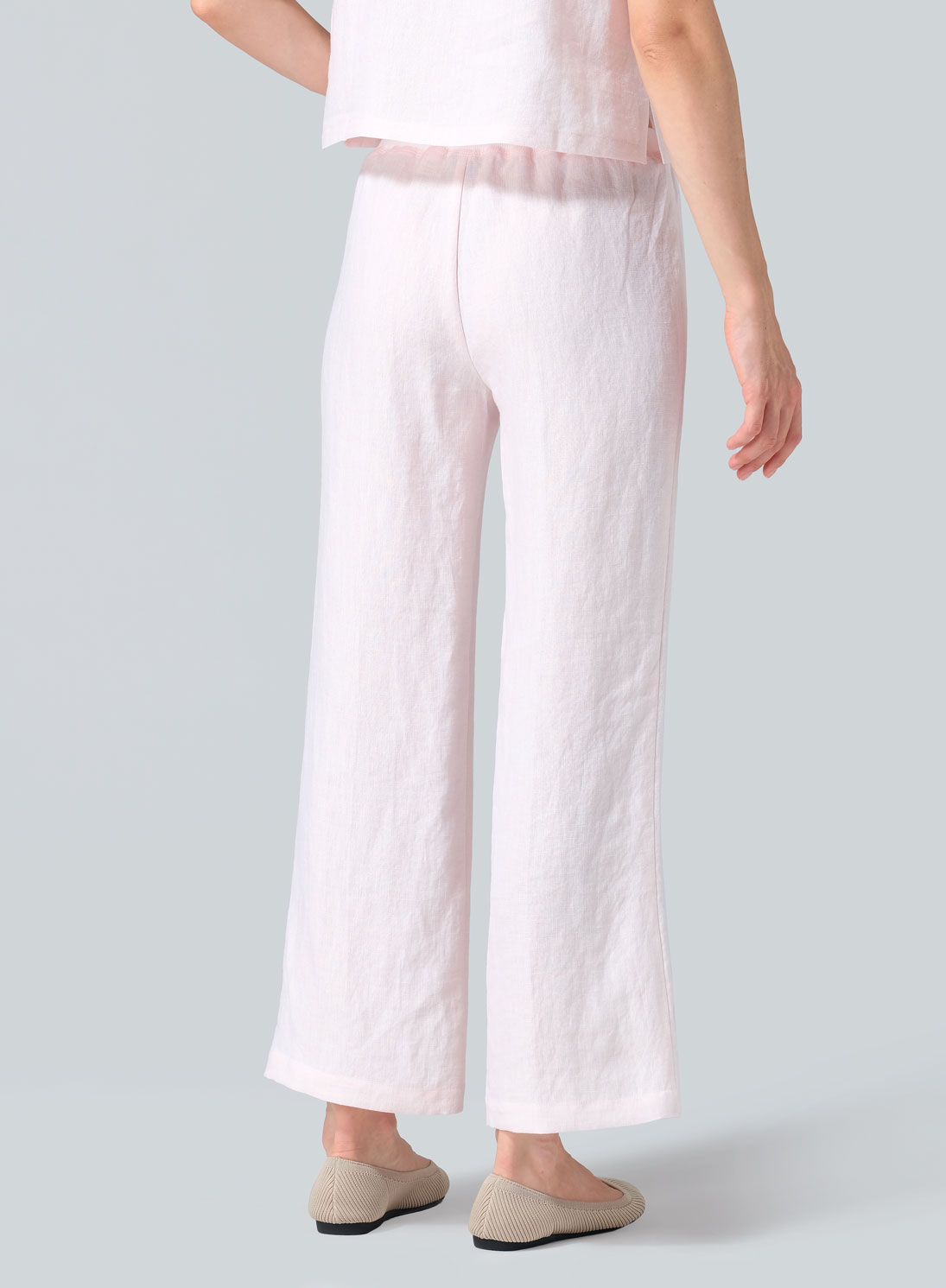 Linen Straight Leg Pants