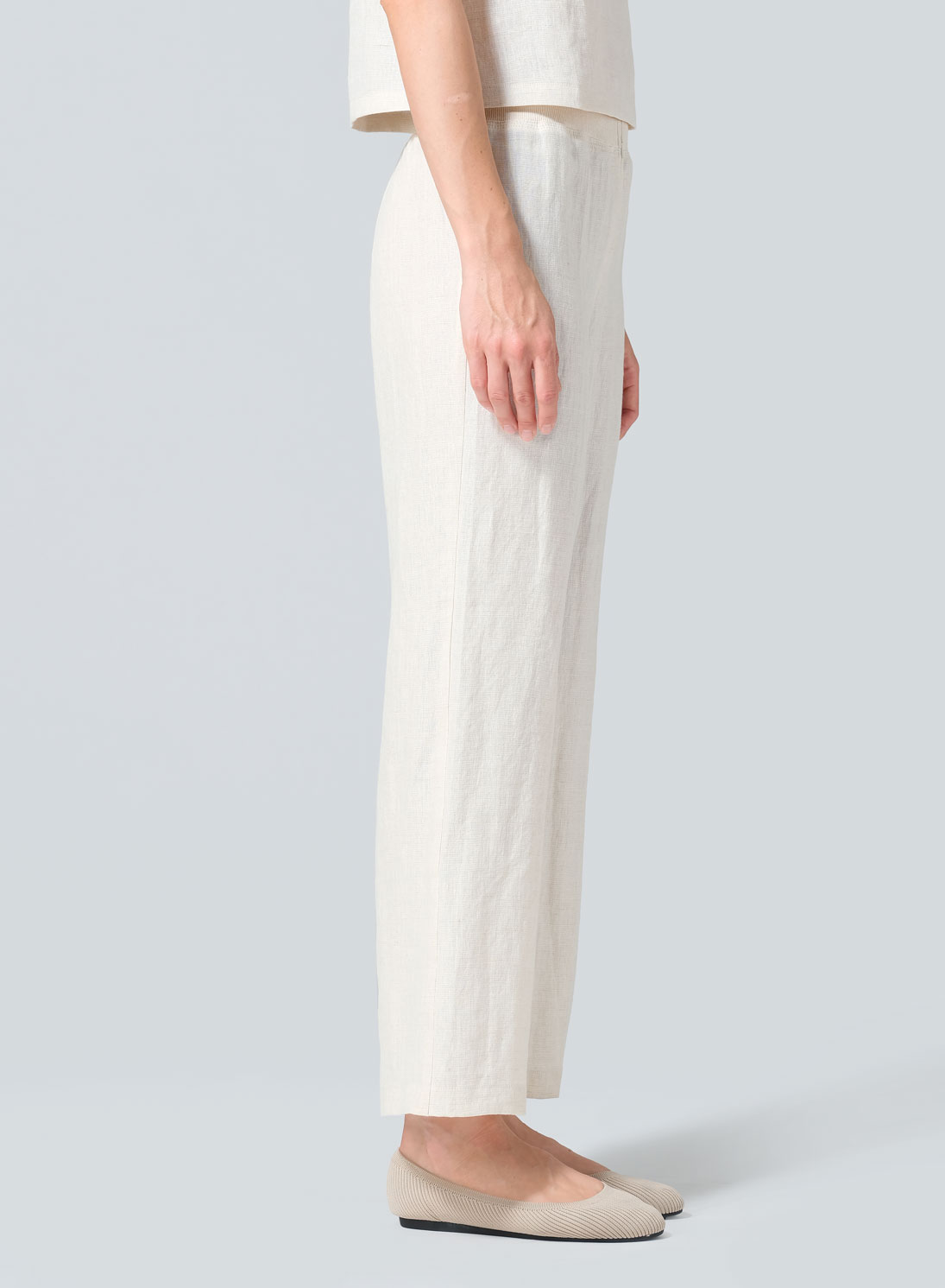 Linen Straight Leg Pants