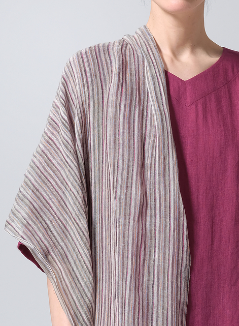 Yarn-Dyed Multi-stripe Scarf