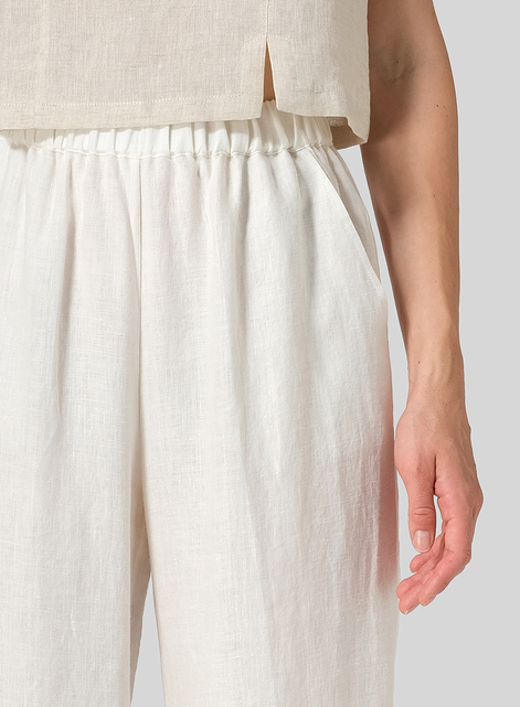 Linen Regular Long Pants