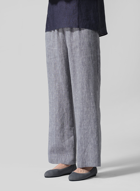 Linen Regular Long Pants