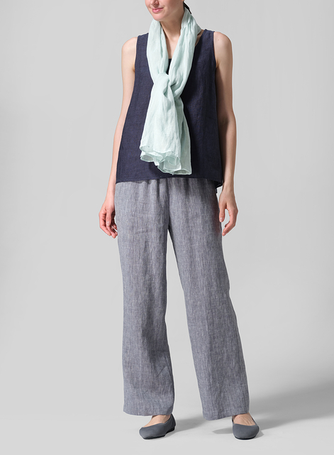 Linen Regular Long Pants