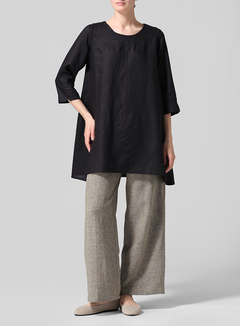 Linen Classic A-Line Tunic