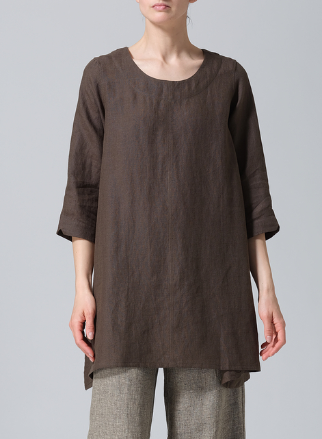 Linen Classic A-Line Tunic