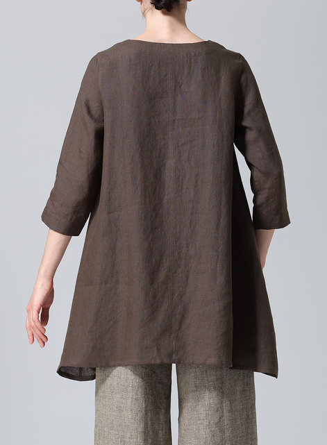 Linen Classic A-Line Tunic