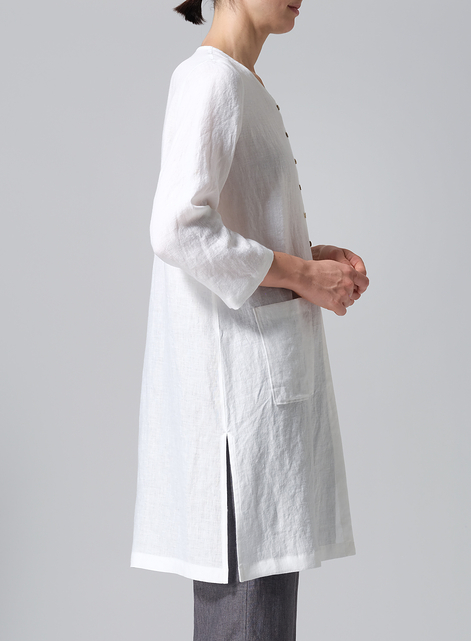 Linen Versatile Midi Top