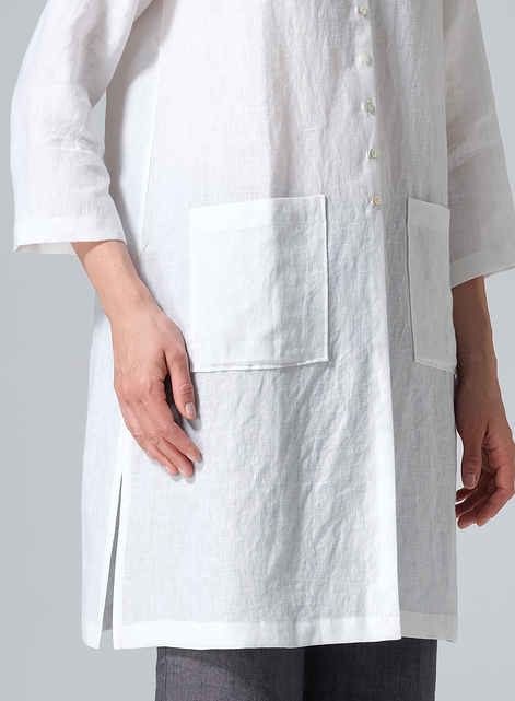 Linen Versatile Midi Top