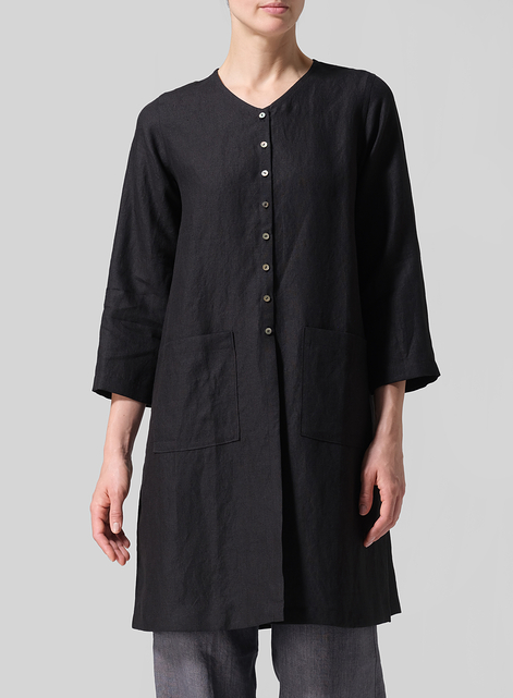 Linen Versatile Midi Top