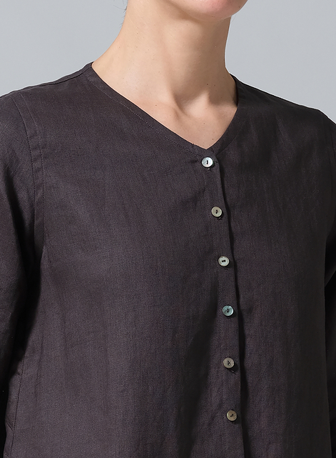 Linen Versatile Midi Top