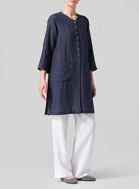 Linen Versatile Midi Top