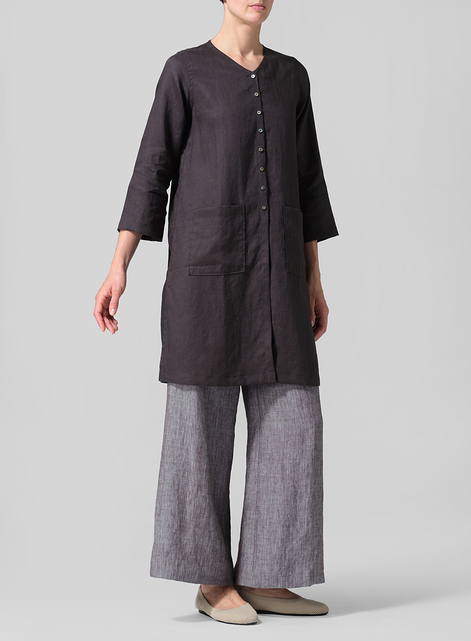 Linen Versatile Midi Top