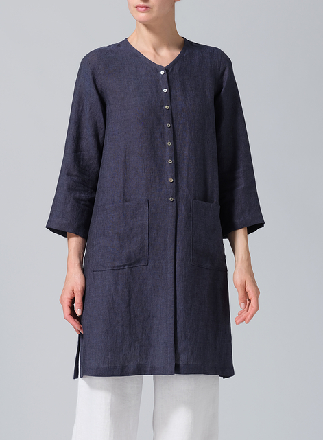 Linen Versatile Midi Top