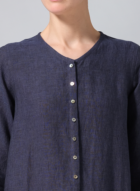 Linen Versatile Midi Top