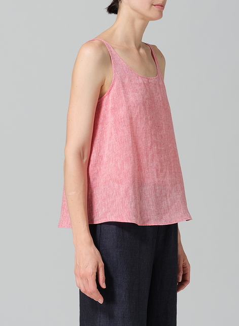 Linen Thin Strap Cami