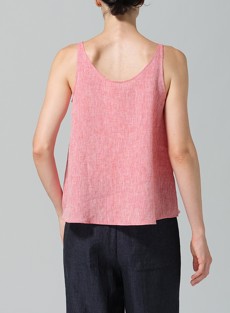 Linen Thin Strap Cami