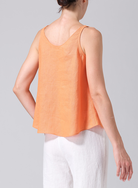 Linen Thin Strap Cami