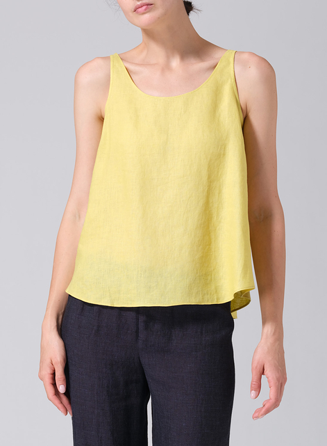 Linen Thin Strap Cami