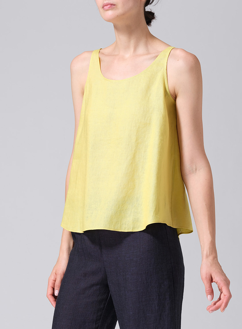 Linen Thin Strap Cami